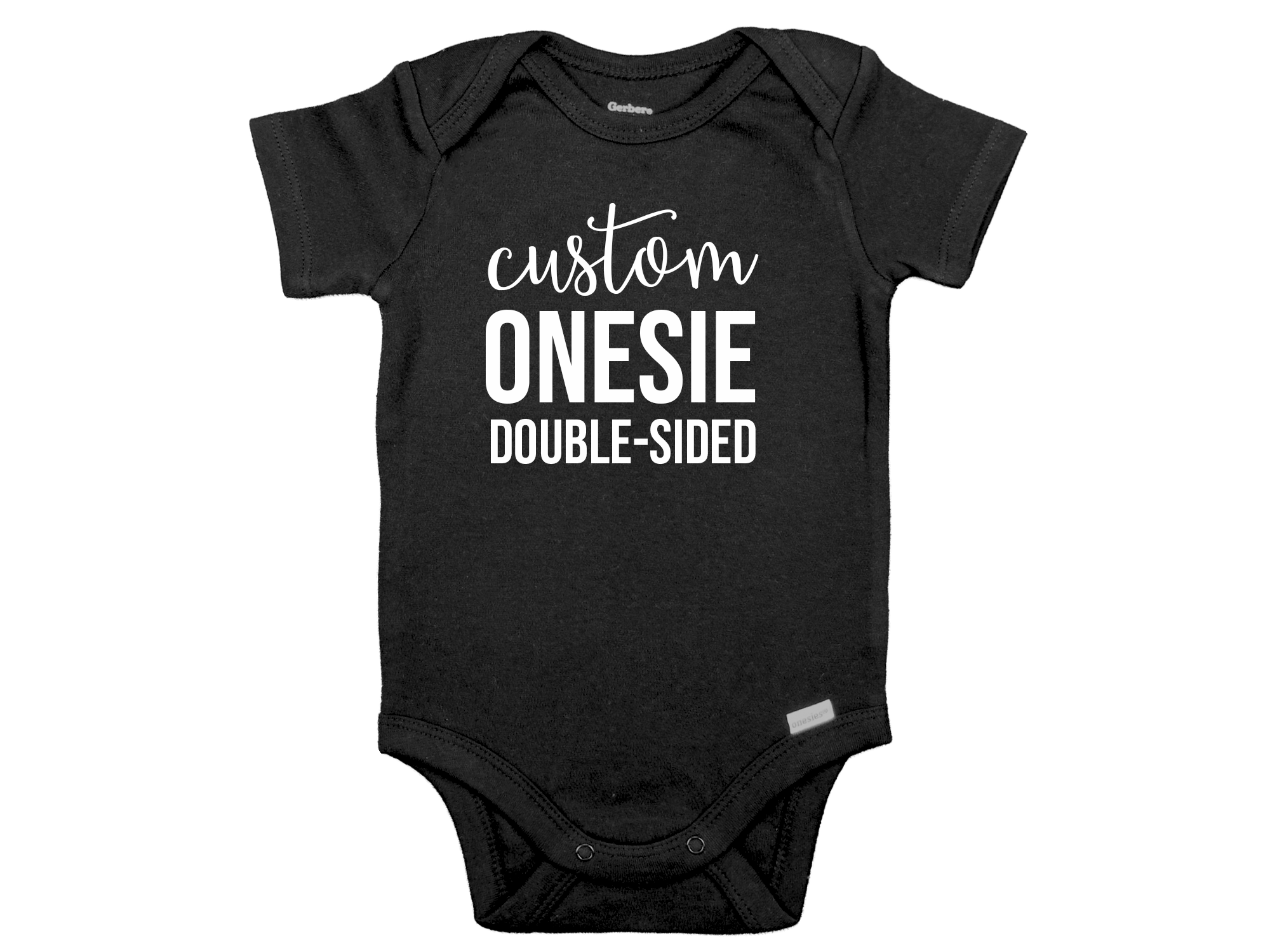 Custom 2025 printed onesies