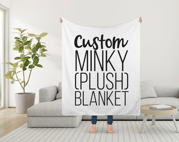 Minky 2025 plush blanket